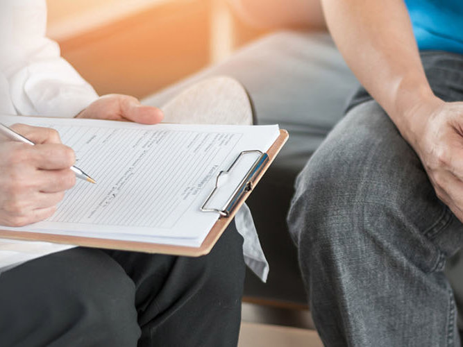 Lavt stoffskifte / lege noterer fra samtale med pasient