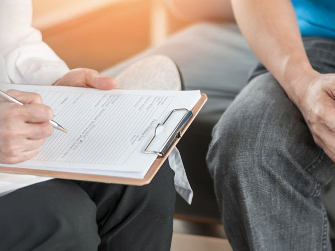 Lavt stoffskifte / lege noterer fra samtale med pasient