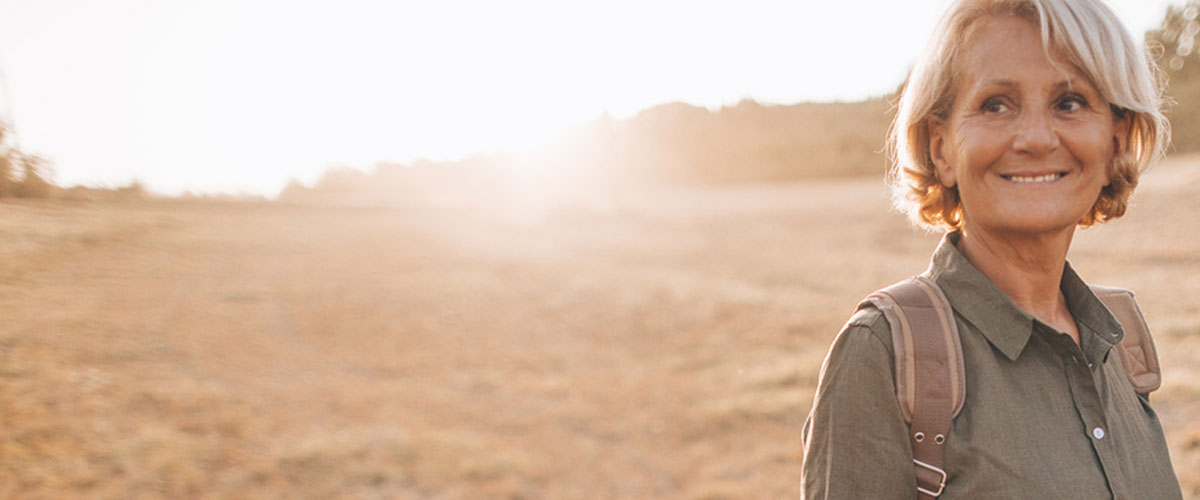 kvinnelig pasient føflekkreft. 