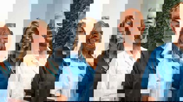 ansatte ved aleris kreftsenter. 