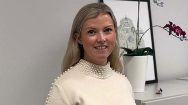 Therese får kreftbehandling ved Aleris.