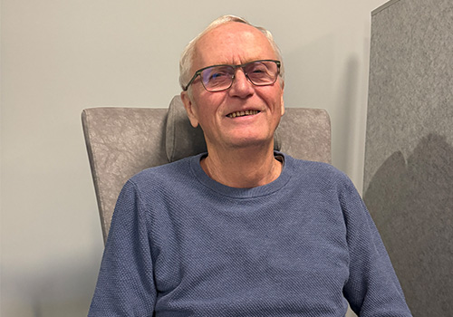 Hans Kristian kneprotese.