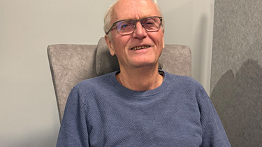 Hans Kristian kneprotese.