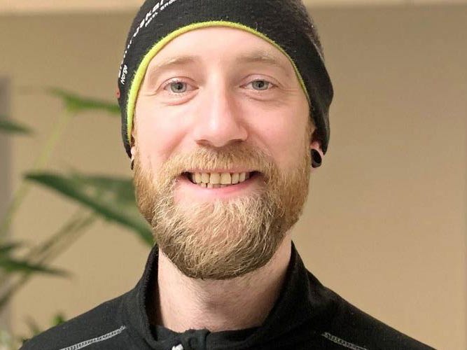 Niklas fornøyd etter ASA-behandling.