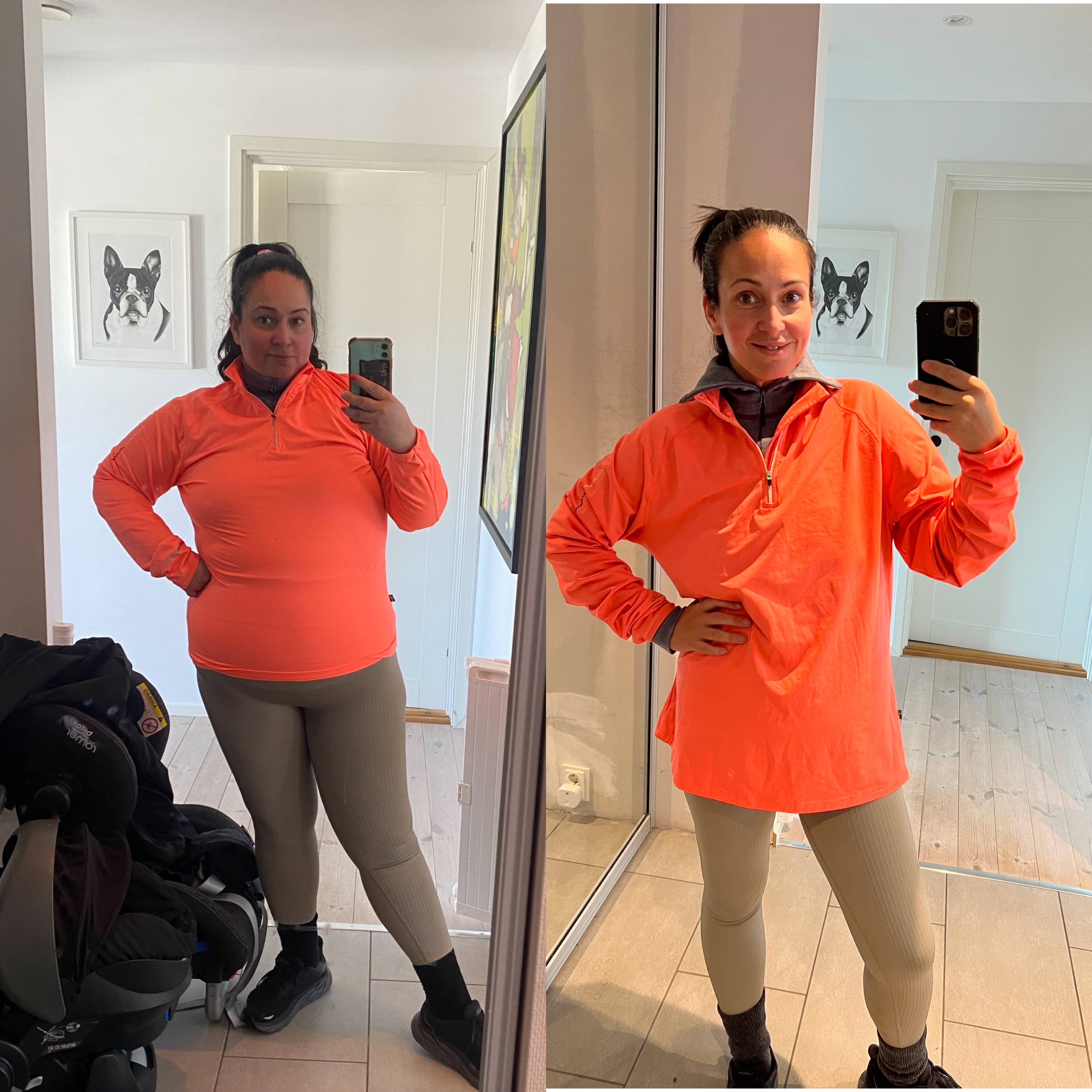 Kvinne før og etter SASI - betydelig endring