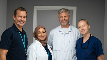 medarbeidere Aleris Drammen.